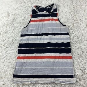 🔥$SALE$🔥 Lululemon All Tied Up Tank Beach Blanket Stripe Alarming Naval Blue